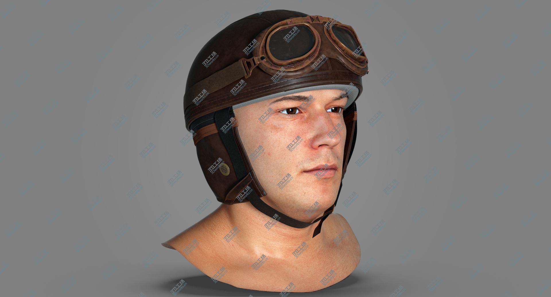 images/goods_img/202105073/3D Real PBR Marcus 01 PBR with Retro Aviator Helmet/3.jpg